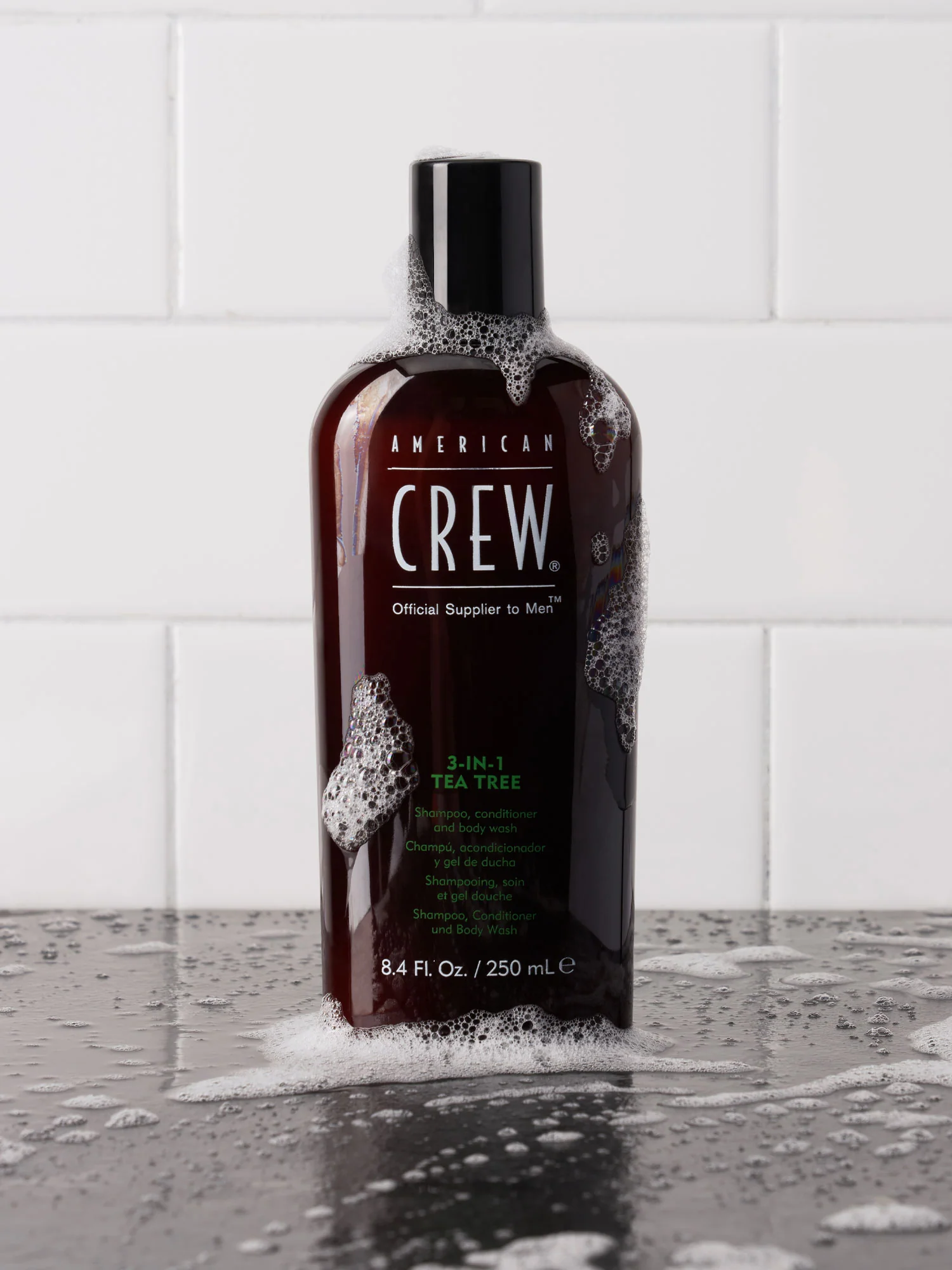 3-IN-1 TEA TREE SHAMPOO, CONDITIONER & BODY WASH FOR MEN - Image 3