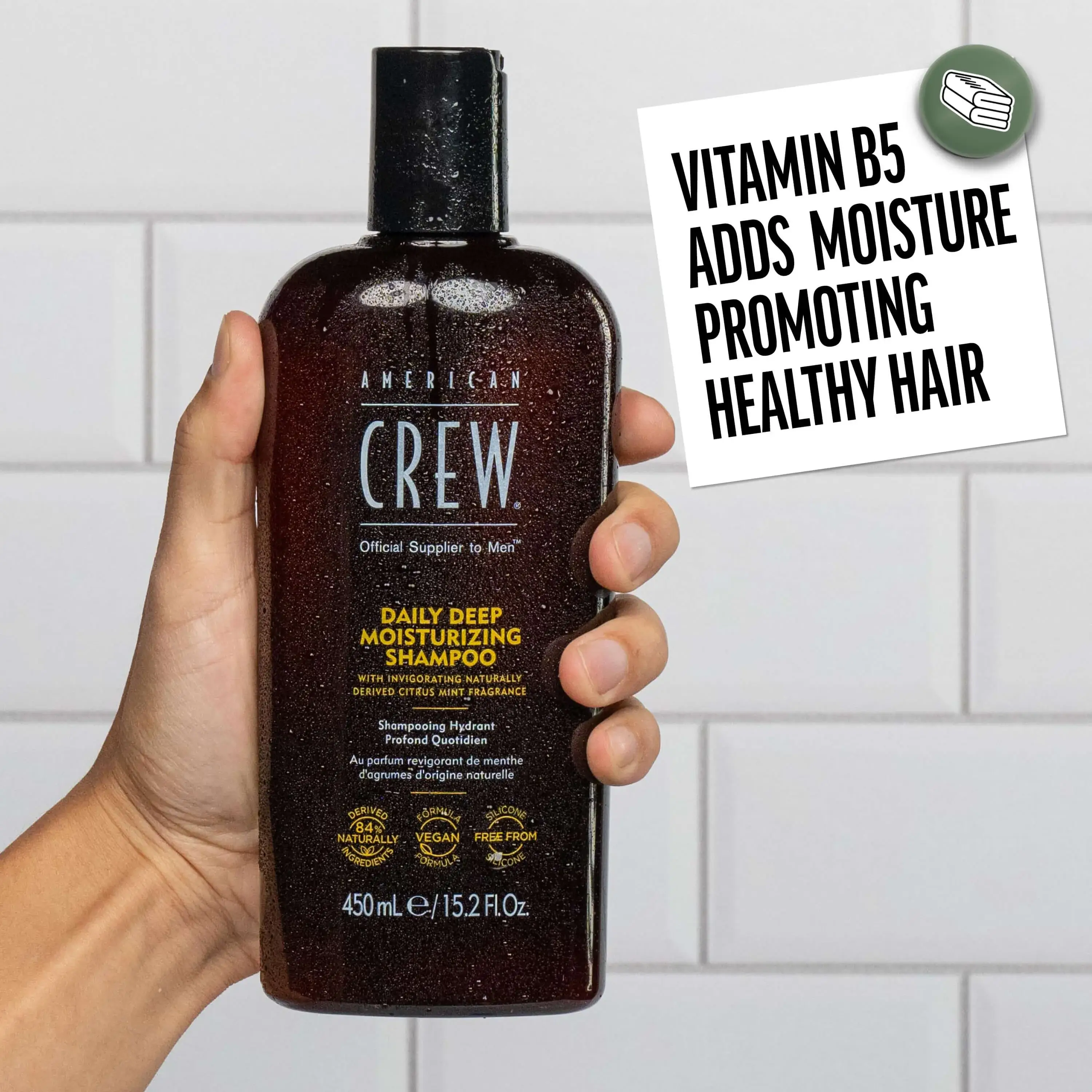 DAILY DEEP MOISTURIZING SHAMPOO FOR MEN - Image 3