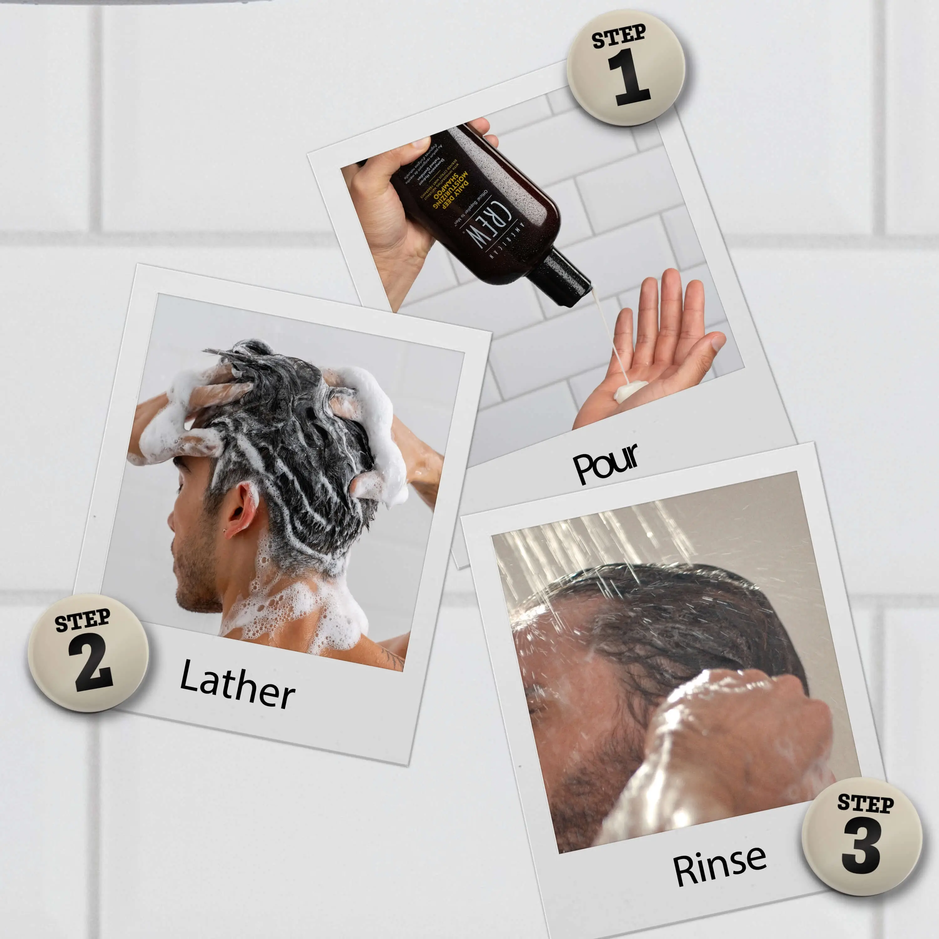 DAILY DEEP MOISTURIZING SHAMPOO FOR MEN - Image 5