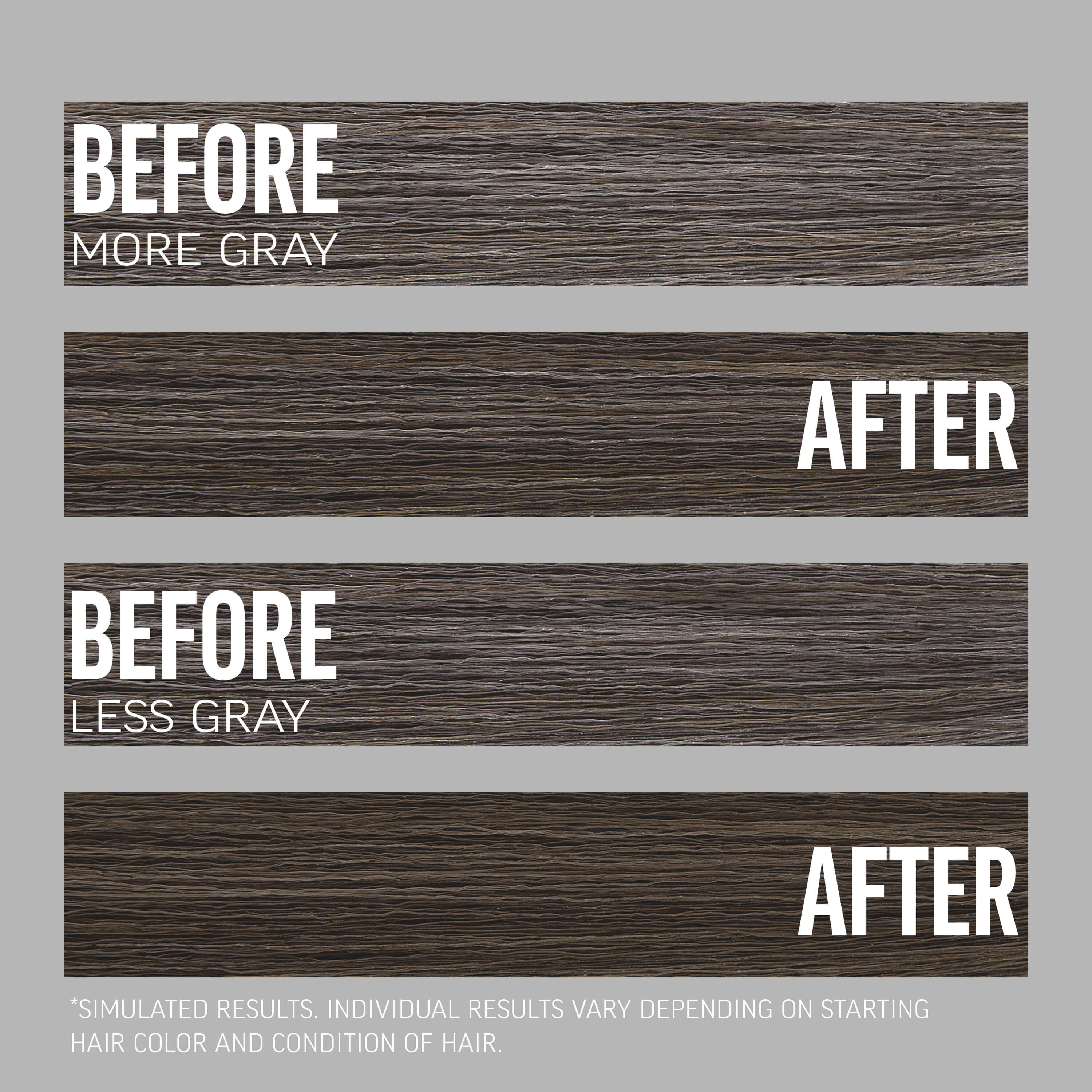 Undetectable Hair Color for Men Dark Brown #003 - Image 4